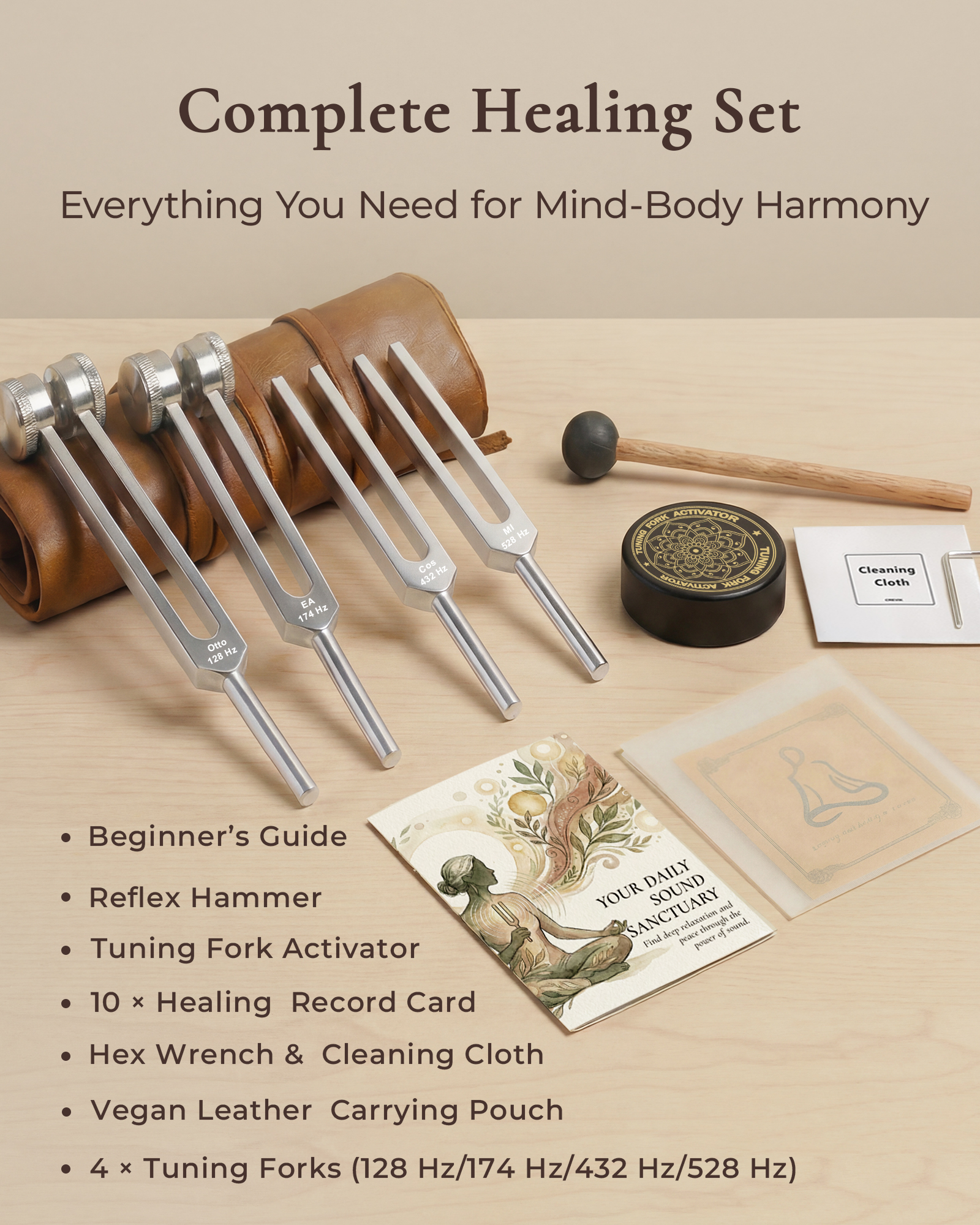 Complete healing set — everything you need for mind-body harmony